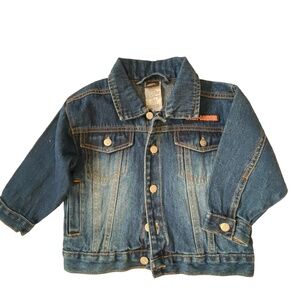 Harley Davidson Boys Sz 3T Button Up Jean Jacket. Sz- 3T